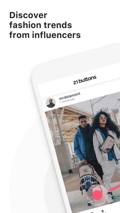 App 21 Buttons: Fashion Network