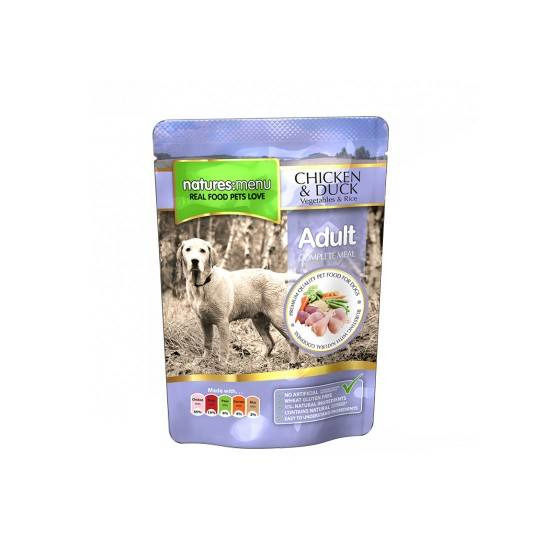 Producto Natures Menu Saqueta Galinha