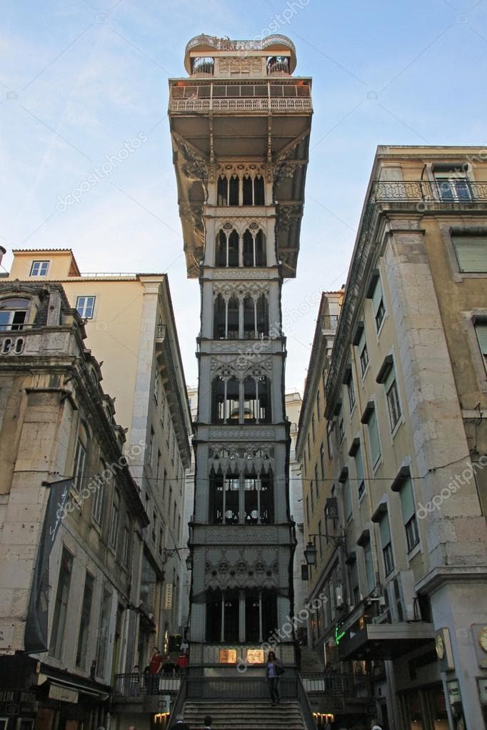 Lugar Elevador de Santa Justa