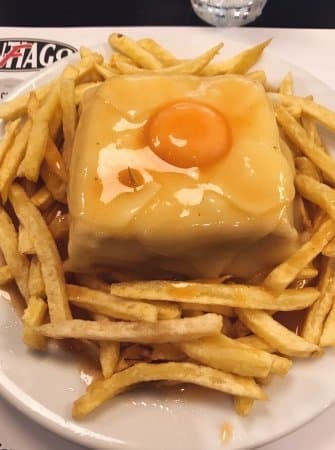 Restaurantes Café Santiago(francesinha)