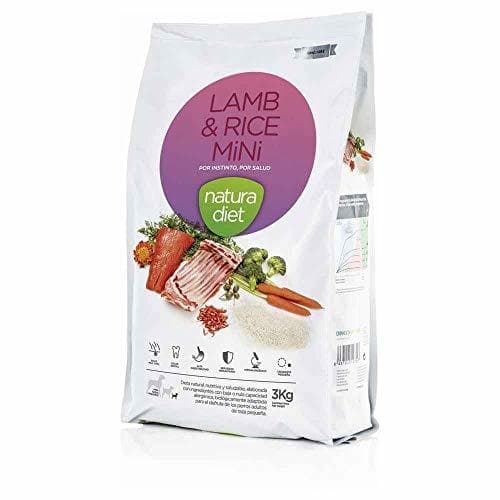 Product Natura Diet Comida Seca para Perros Cordero y Arroz Razas Mini