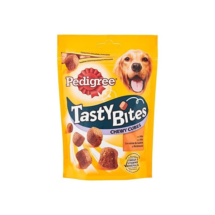 Product PEDIGREE Tasty Bites Chewy Cubes Carne para Educar 137 g