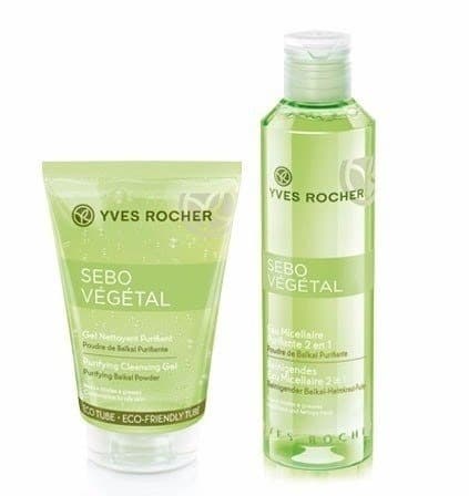 Producto Yves Rocher SEBO Vegetal Gel limpiador