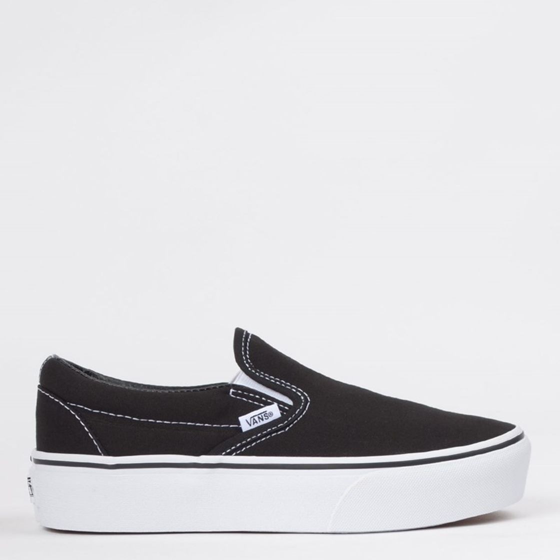 Moda Tênis Vans Classic Slip On Platform Black VNB0018EBLKP - Loja ...