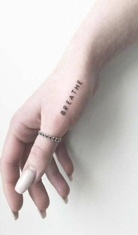 Moda Tatuagem - Breathe