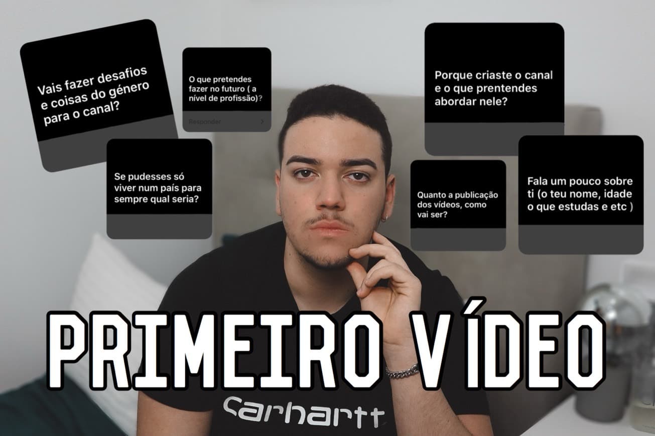 Moda Primeiro vídeo do canal 