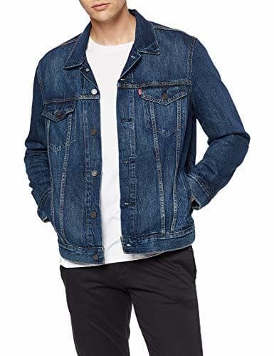 Moda Levi's The Jacket' Chaqueta Vaquera, Azul