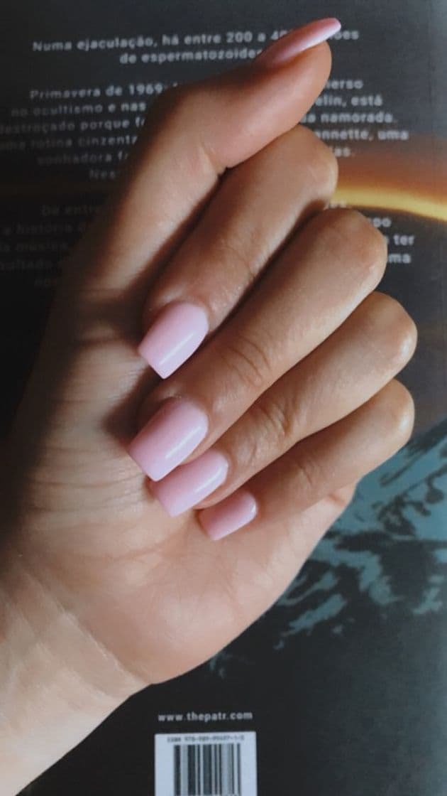 Moda Unhas de extensão em pó - rosa barbie 