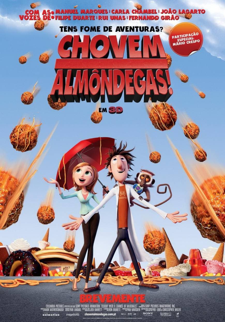 Película Cloudy with a Chance of Meatballs