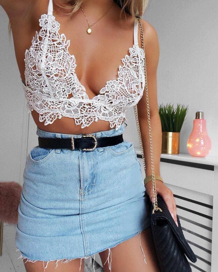 Fashion White bralette