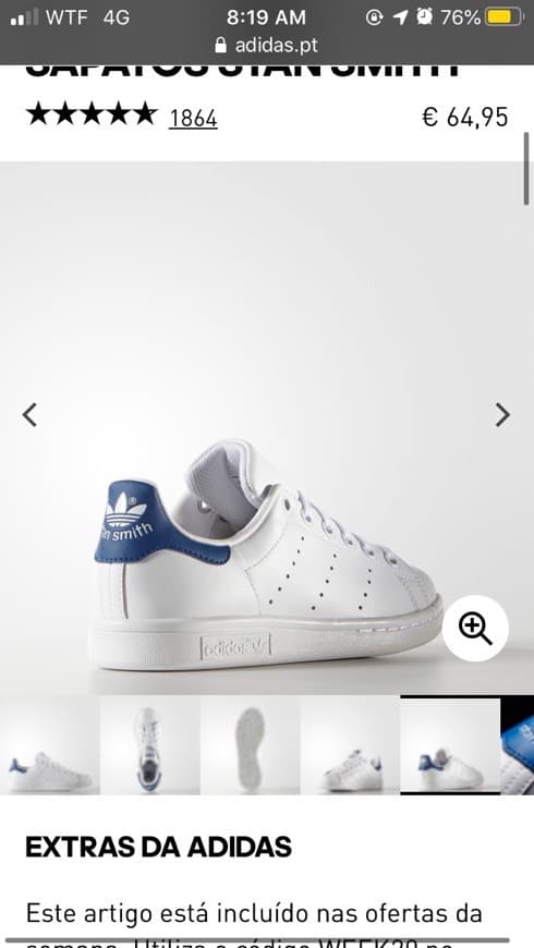 Product Adidas Stan Smith Azul