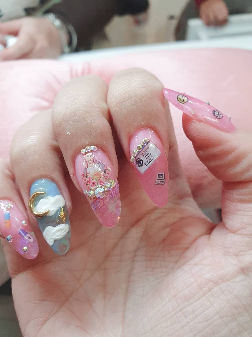 Fashion Unhas Vaporwave 