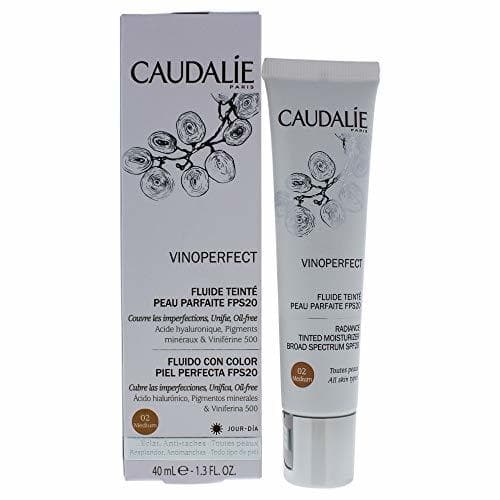 Beauty CAUDALIE Vinoperfect Fluido con Color Piel Perfecta FPS20 Medium