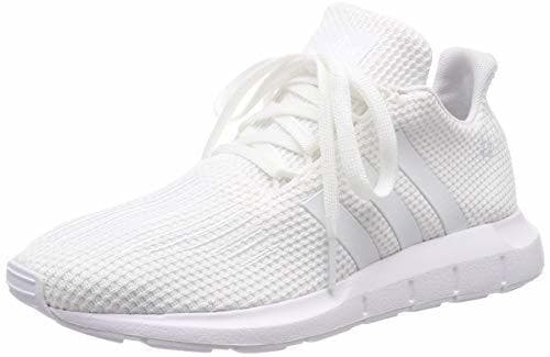 Moda Adidas Swift Run J, Zapatillas de Gimnasia Unisex Niños, Blanco