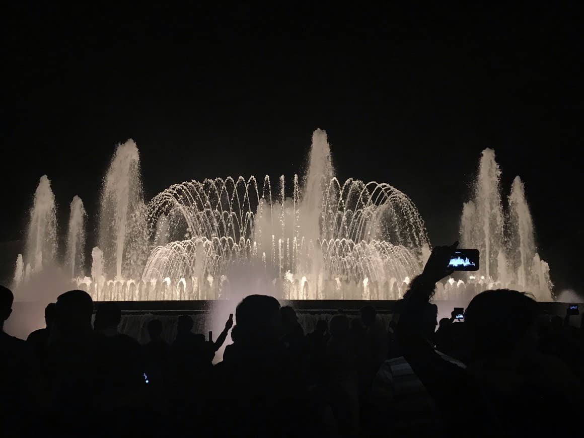 Lugar Fuente Mágica de Montjuïc