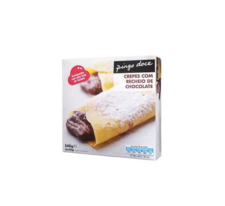 Product Crepes Recheados Com Chocolate Pingo Doce 