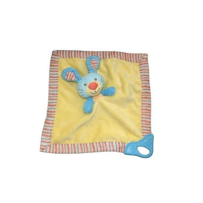 Product X- otros - Doudou Premaman Babygro conejo azul sobre Carre amarillo dentición - 7149