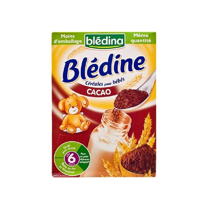 Home Bledina Cereales Para Blédine Sabor Del Cacao Bebé 6Mth