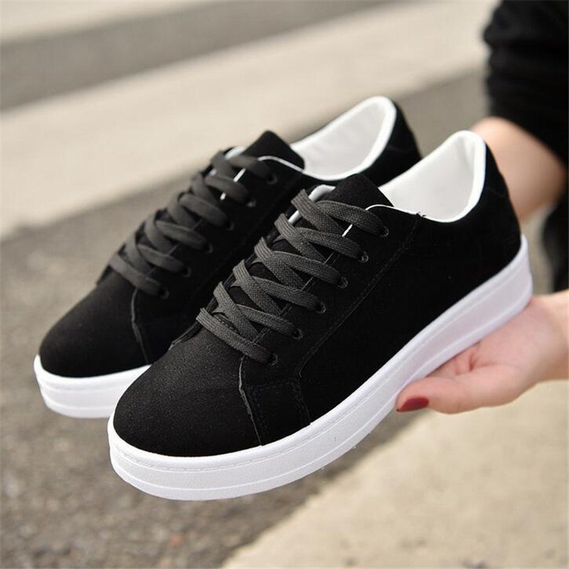 Fashion Women Canvas Shoes Trainers Girls Fashion Skate Shoes Casual Shoes Basket Femme