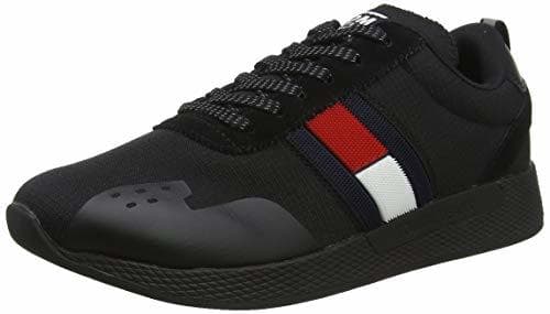 Fashion Tommy Hilfiger O2285tis 1c, Zapatillas para Hombre, Negro