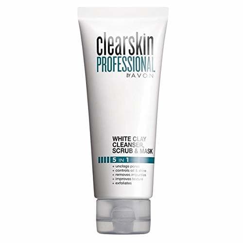 Beauty Avon Clearskin Professional 5 en 1 Blanco Limpiador de arcilla