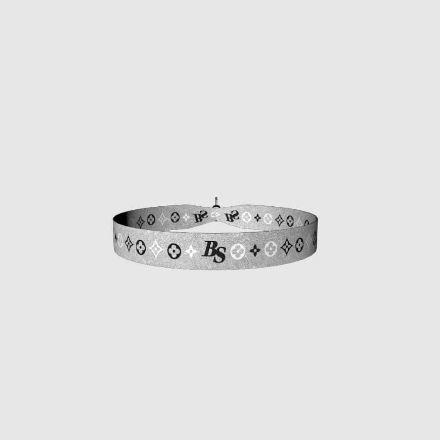 Product Monogram Silver Wristband