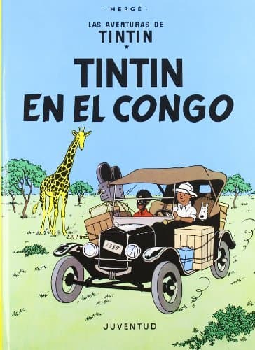 Libro TINTÍN EN EL CONGO - cartone