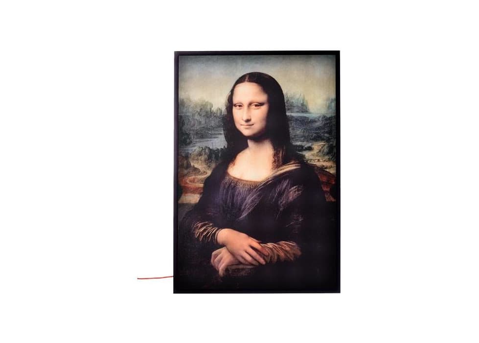 Product Virgil Abloh x IKEA MARKERAD "MONA LISA" Backlit Artwork 