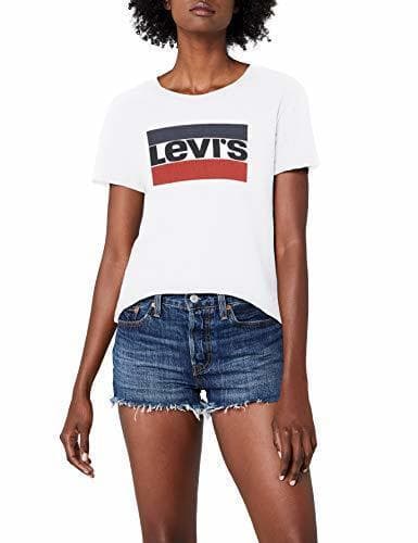 Producto Levi's The Perfect Tee, Camiseta para Mujer, Blanco