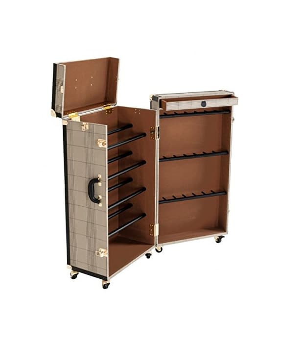 Elemento de la categoría hogar Casa Padrino Luxury Shoe Cabinet in Vintage Suitcase Design