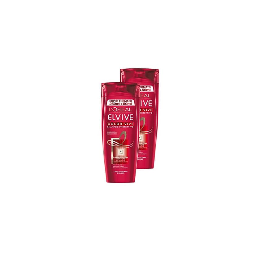 Beauty L'Oréal Paris Elvive Color Vive Champú Protector para Cabello Teñido o con