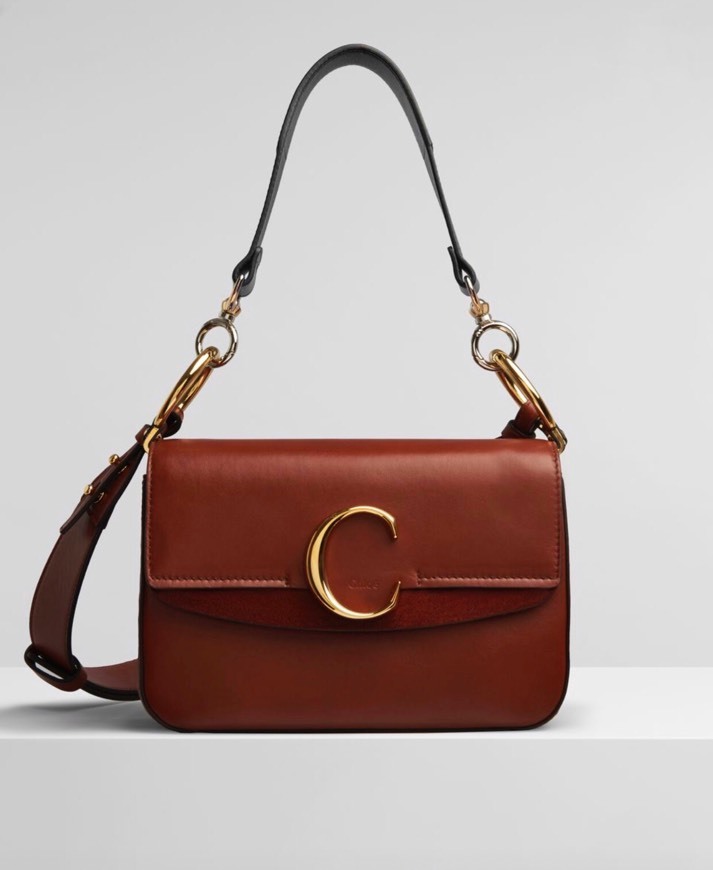 Moda CHLOÉ “C” DOUBLE CARRY BAG 