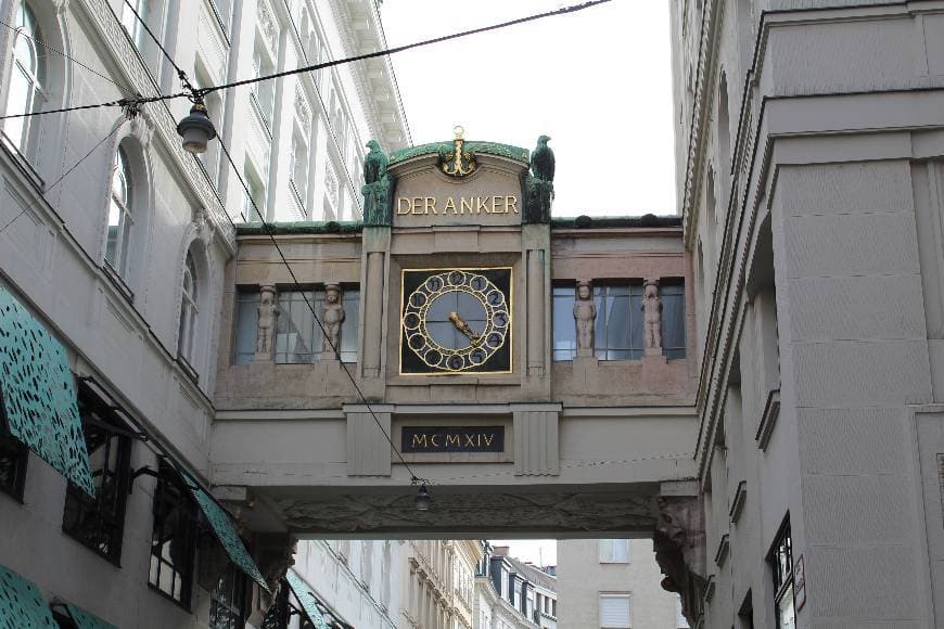 Place Ankeruhr Clock