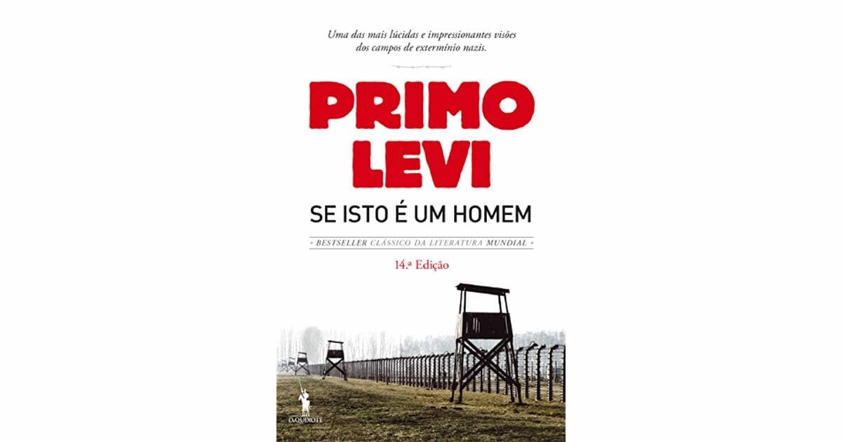 Book Se Isto É Um Homem