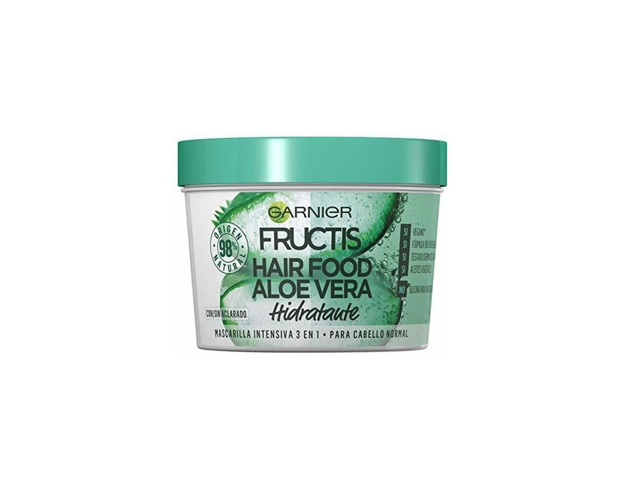 Product Garnier Fructis Hair Food Mascarilla Capilar 3 en 1 Aloe Vera Hidratante