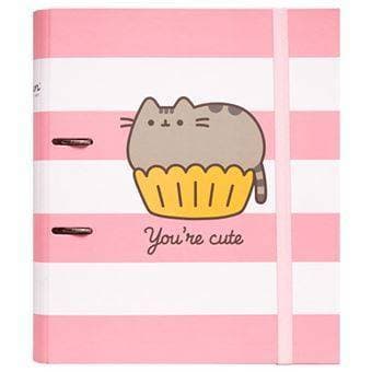 Moda Dossier de 2 Argolas Pusheen the Cat, Rose Collection 