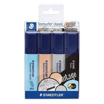 Fashion Marcadores Fluorescentes Staedtler Vintage 4 Unidades

