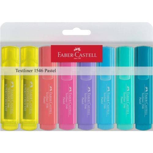 Fashion CONJUNTO DE 8 MARCADORES TEXTILEER PASTEL FABER-CASTELL

