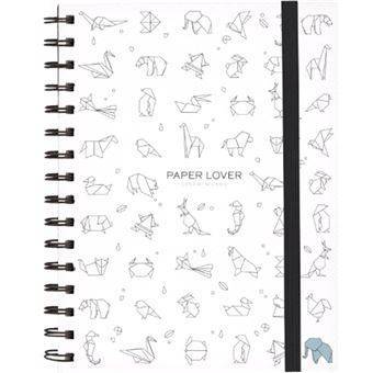 Fashion Caderno Pautado Wire Notebook Origami A5

