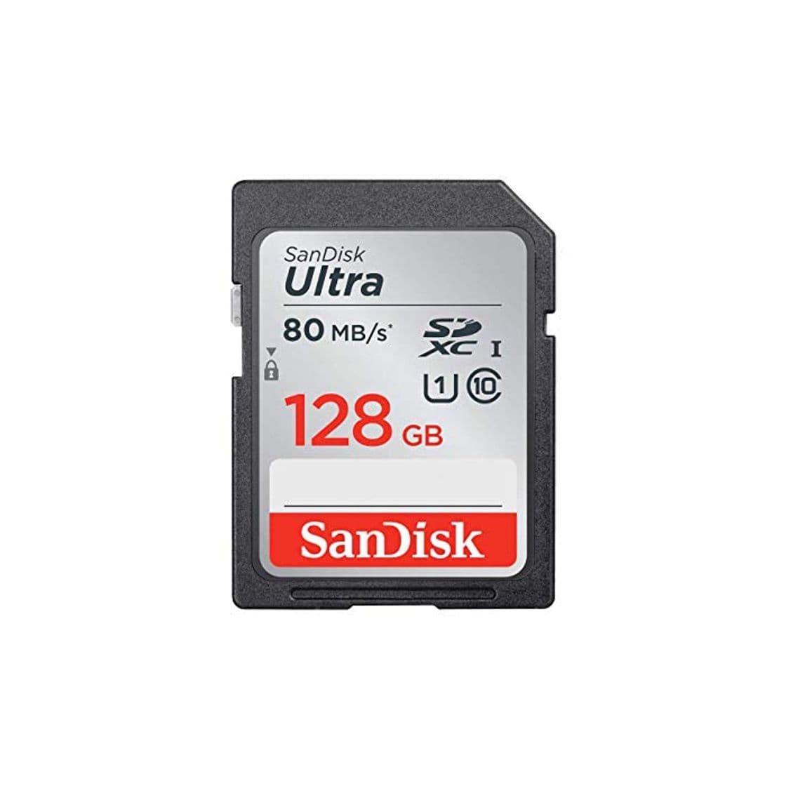 Producto SanDisk Ultra 128 GB SDHC Tarjeta de Memoria de hasta 100 MB