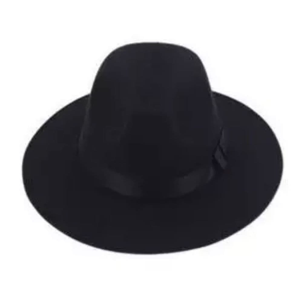 Product Chapéu preto estilo fedora