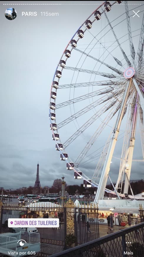 Lugar Jardin des Tuileries