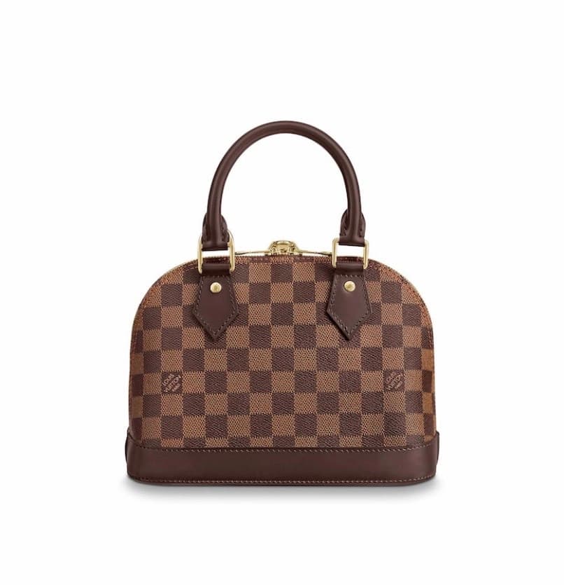 Moda Louis Vuitton Alma BB Canvas Damier Ébène 