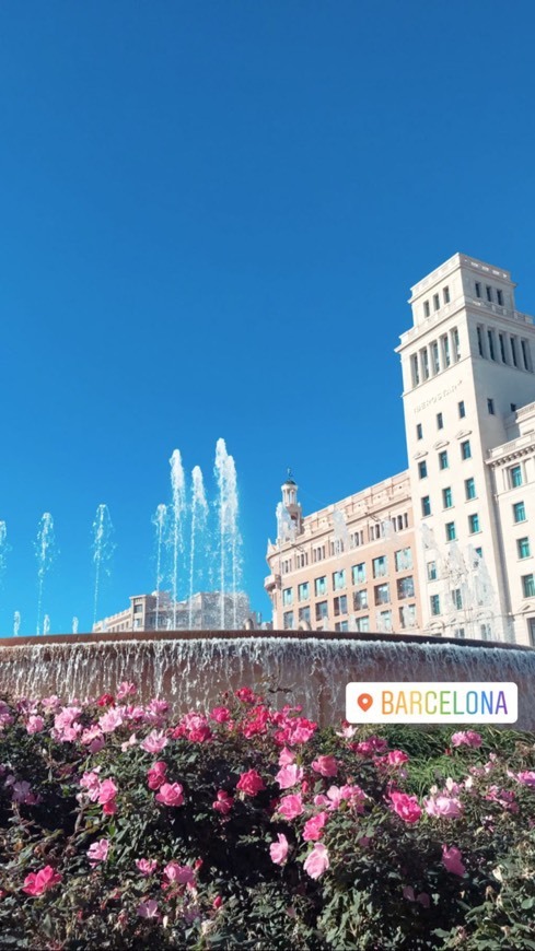 Lugar Plaza Catalunya