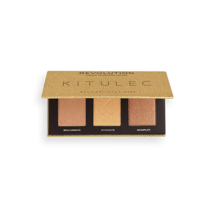 Product Revolution X Kitulec Highlighter Palette Glow Kit 