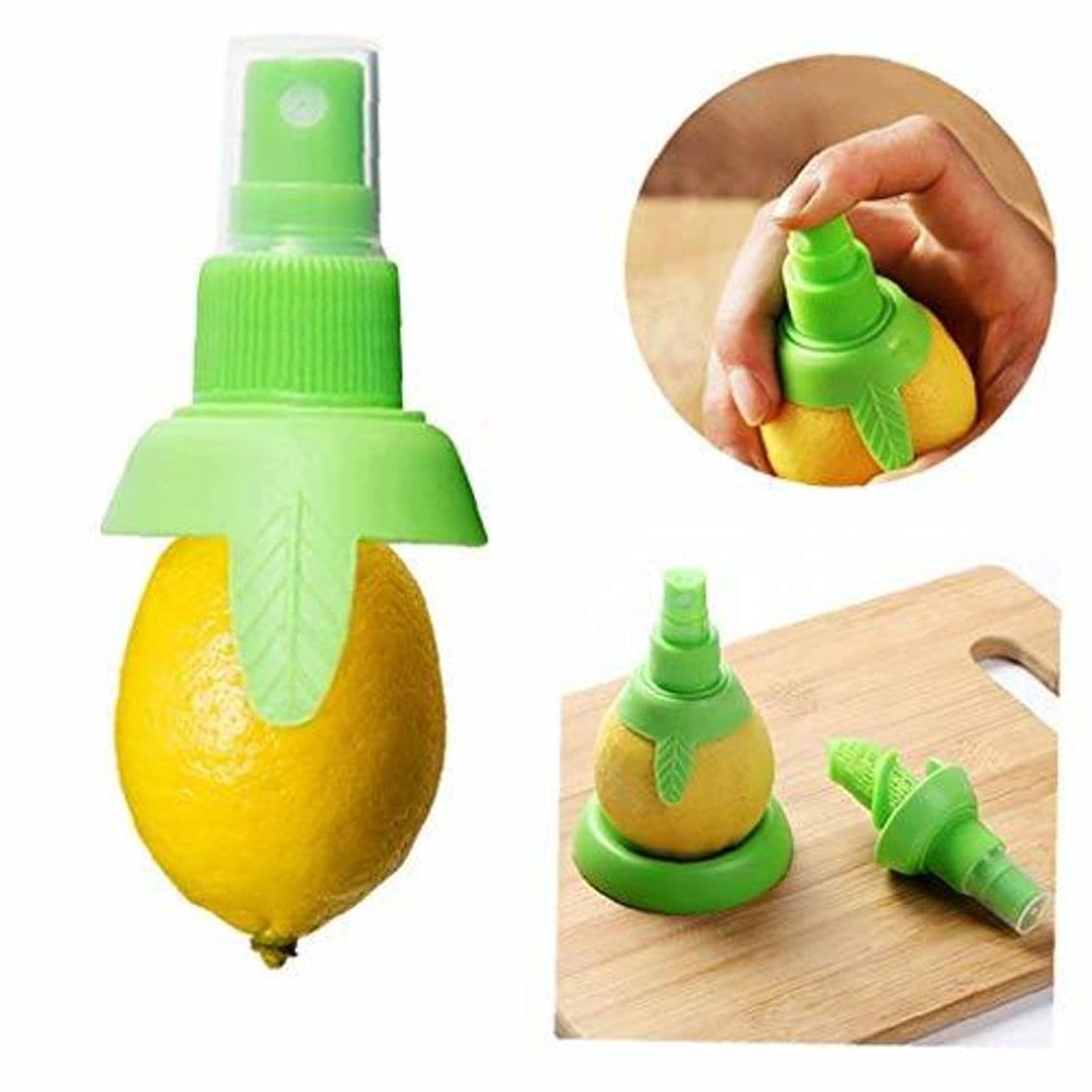 Home Asien 2 Pcs Cocina Naranja Limón pulverizador Zumo de Fruta cítrica de