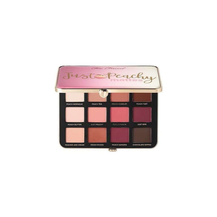 Beauty Paleta de sombras de ojos de terciopelo mate Just Peachy