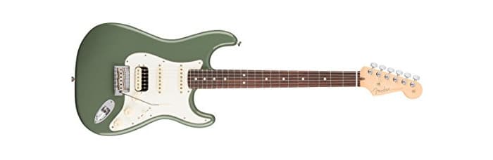 Electronic American Professional Stratocaster HSS Shawbucker RW Antique Olive