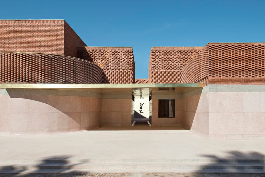 Place musée YVES SAINT LAURENT marrakech