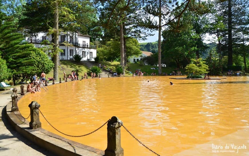 Lugar Parque Terra Nostra, nas furnas